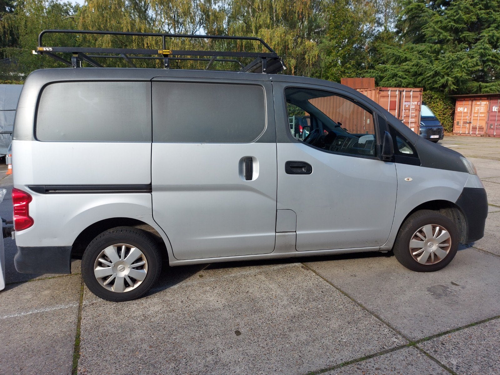nissan nv200 2010 airco dakrek trekhaak, Autos, Argent ou Gris, Achat, 2 places, Autre carrosserie