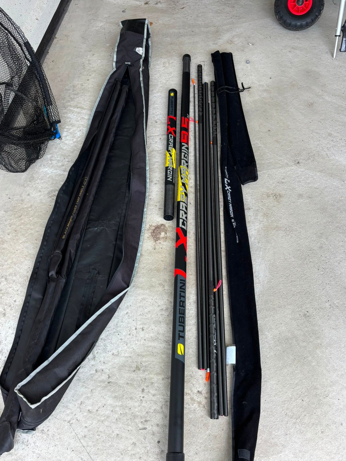Tubertini LX Crazy Margin 9,50m met topset + 2 extra topsets, Enlèvement, Comme neuf