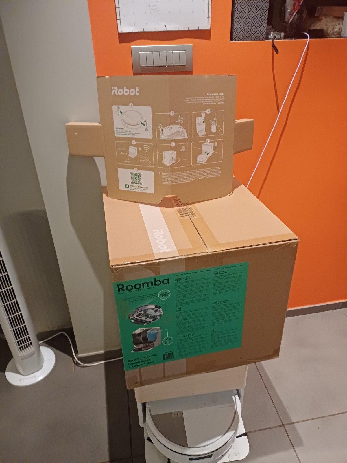 Robotstofzuiger combo zo goed als nieuw., Elektronische apparatuur, IRobot, Zo goed als nieuw, Robotstofzuiger, Ophalen