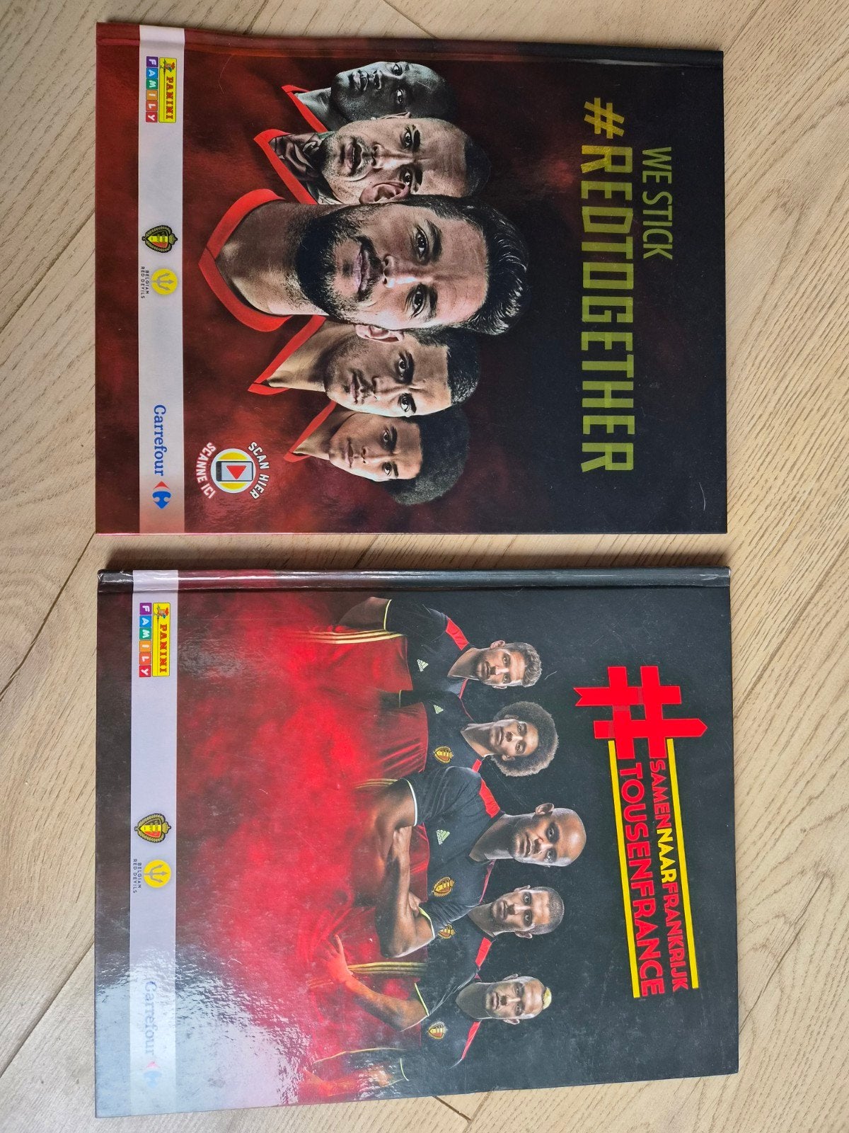 Albums Diables Rouges 2016+2018, Ophalen, Zo goed als nieuw