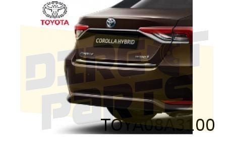 Toyota Corolla (5/19-) (Sedan) Sierlijst achterklep chroom O, Neuf, Arrière, -, Haillon arrière