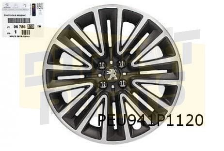 Peugeot 2008 Wieldop 16'' (design Silice) Origineel! 9678681, Auto diversen, Wieldoppen, -, Verzenden, -, Nieuw