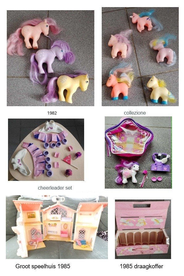 vintage my little pony, Ophalen of Verzenden