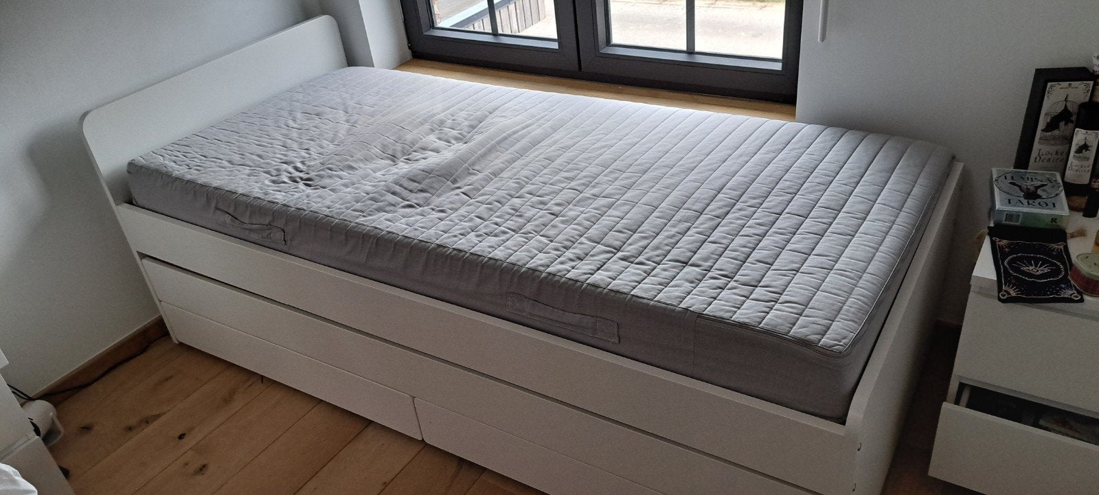 Lit Ikea, Maison & Meubles, Chambre à coucher | Lits boxsprings, Enlèvement