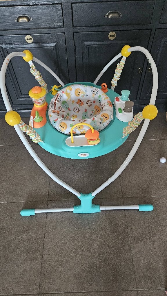 Sauteur Bright starts, Kinderen en Baby's, Ophalen, Zo goed als nieuw, Babygym, Met geluid