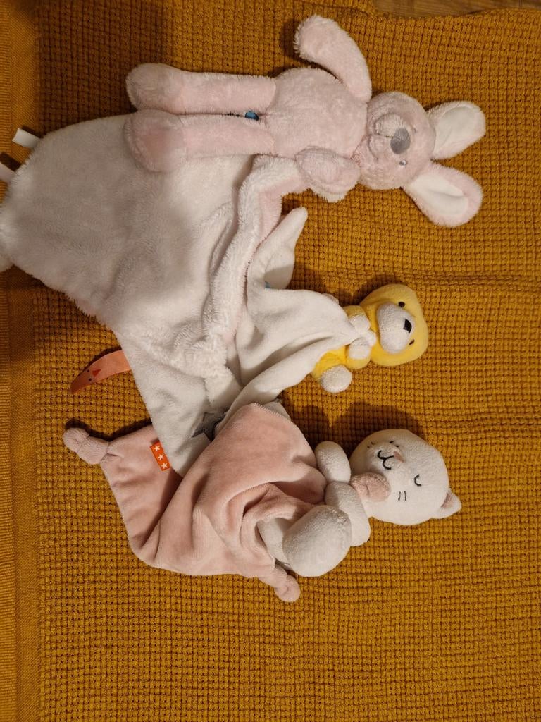 Babyknuffeltjes, Ophalen