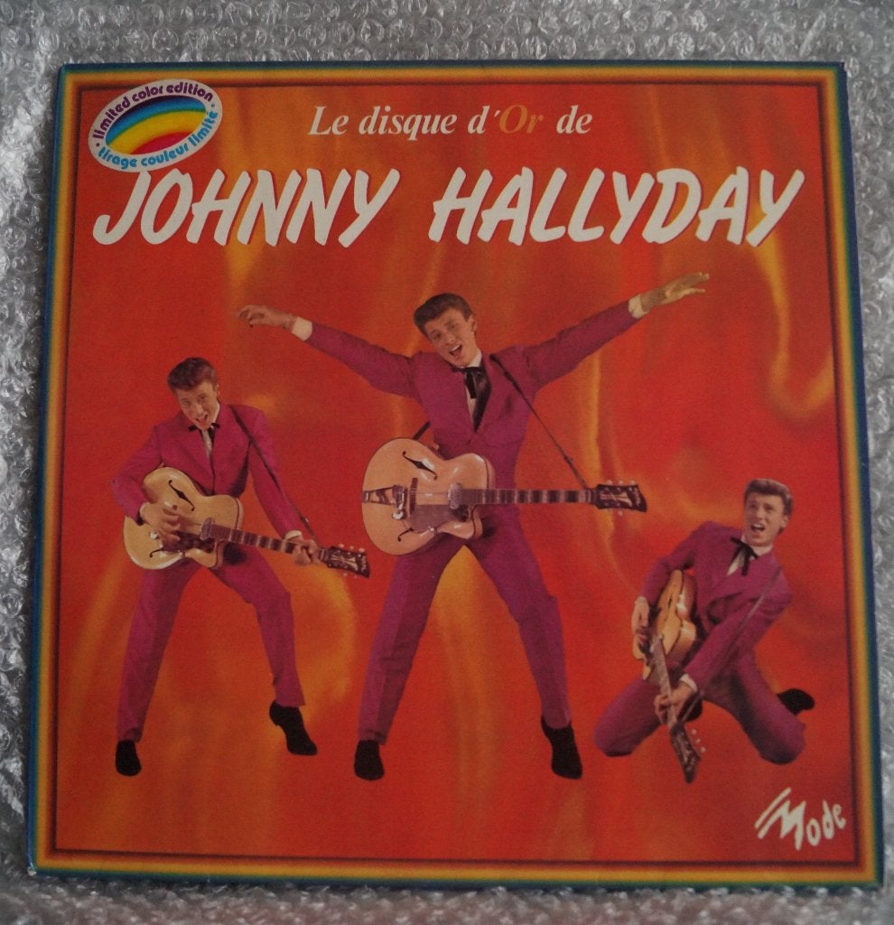 Johnny Hallyday, Vinyle coloré, Enlèvement ou Envoi, LP