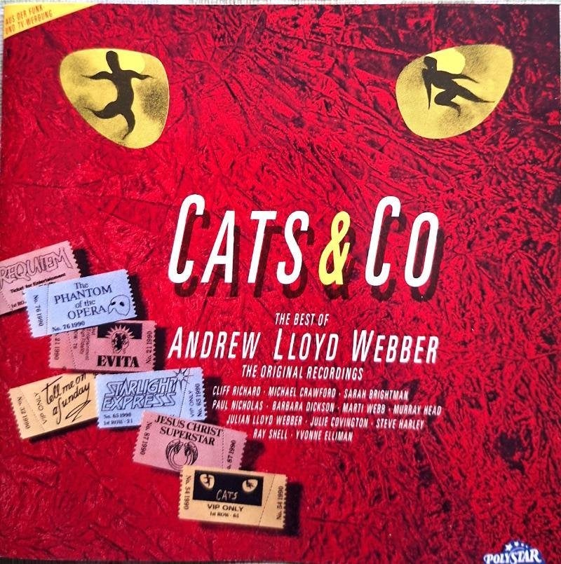 cd CATS & CO THE BEST OF ANDREW LLOYD WEBBER, Ophalen of Verzenden, Zo goed als nieuw