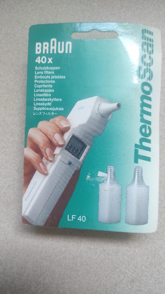 Braun Thermoscan beschermkappen 40 stuks, Ophalen of Verzenden, Nieuw, Overige typen