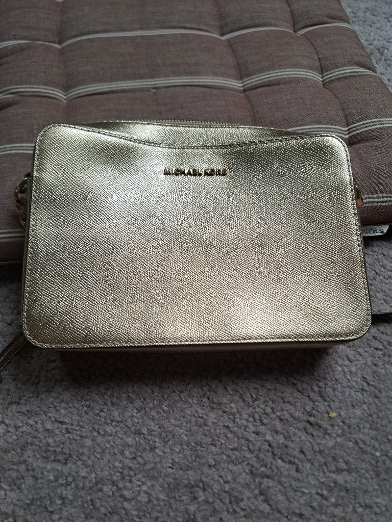 Handtas/schoudertas Michael Kors goud kleur, Ophalen, Zo goed als nieuw, Goud, Overige merken