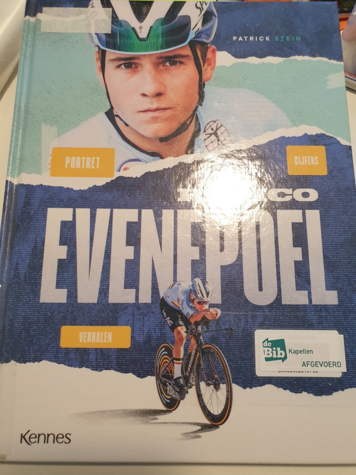 Patrick Stein - Remco Evenepoel Hardcover ex bibliotheek, Ophalen of Verzenden, Patrick Stein