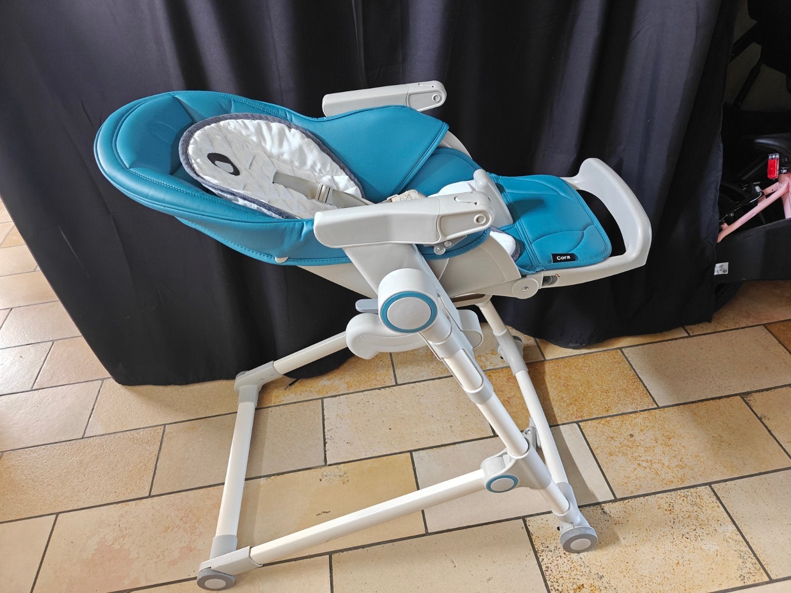 chaise haute bébé, Enfants & Bébés, Enlèvement, Comme neuf, Chaise évolutive, Plateau amovible