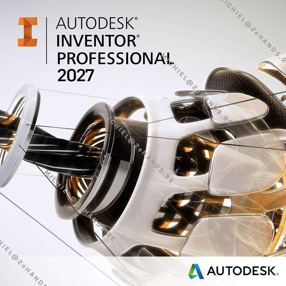AutoDesk Inventor Pro 2027 | Windows | Levenslang | Installa, Computers en Software, Ophalen of Verzenden, Nieuw, Windows