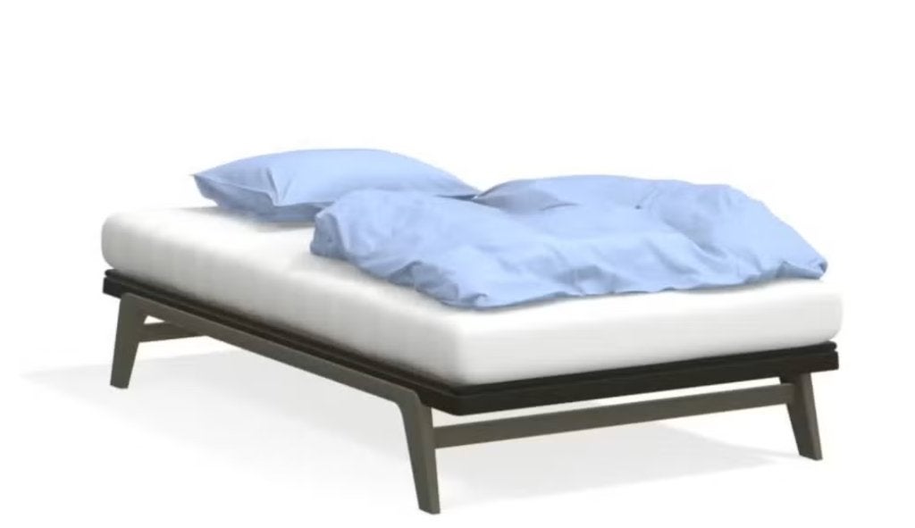 auping minimalistisch bed, Ophalen, Gebruikt