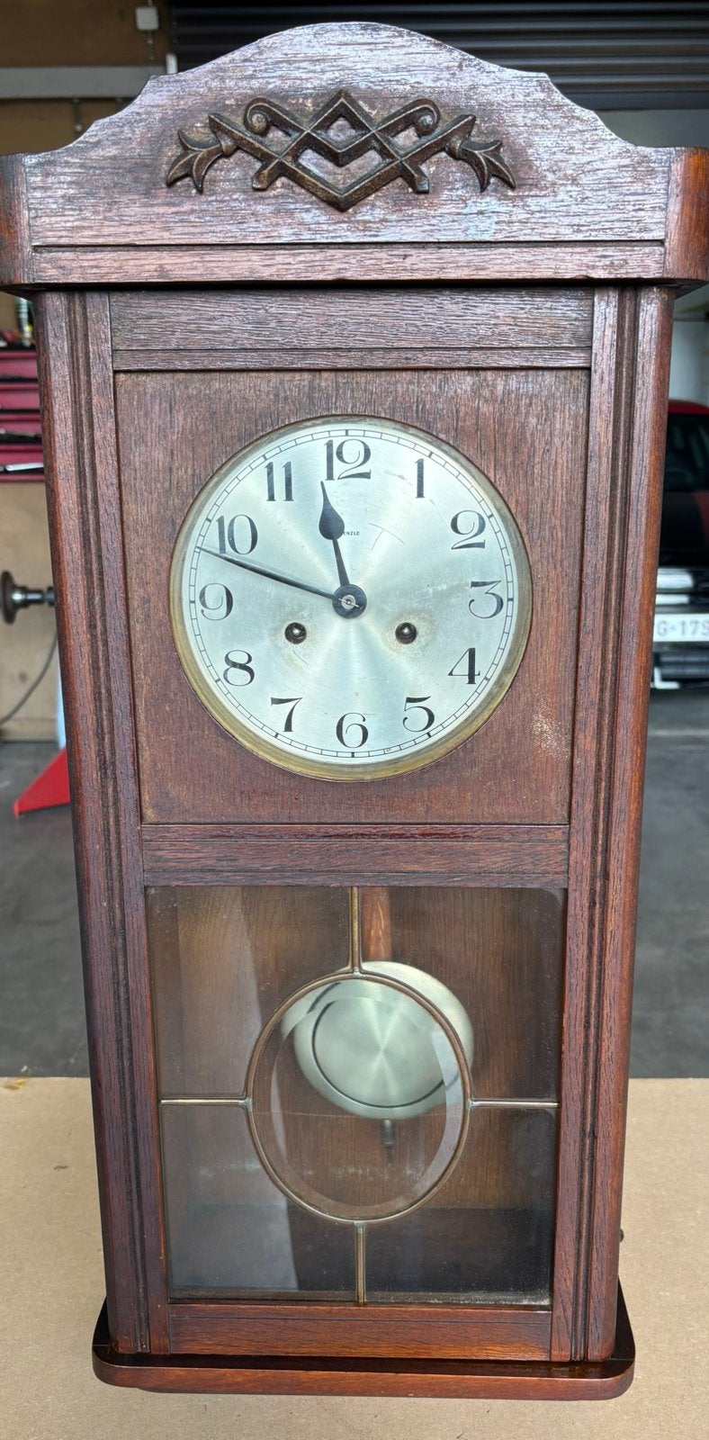 Oude klok, Antiquités & Art, Antiquités | Horloges, Enlèvement