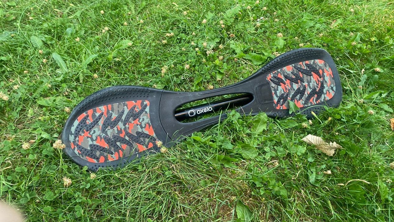 Oxelo waveboard, Ophalen of Verzenden, Gebruikt, Waveboard