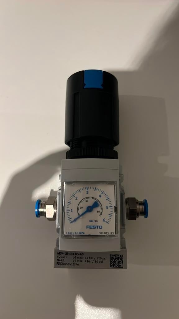 Festo ontspanner 1-6 bar, Doe-het-zelf en Bouw, Ophalen, Zo goed als nieuw