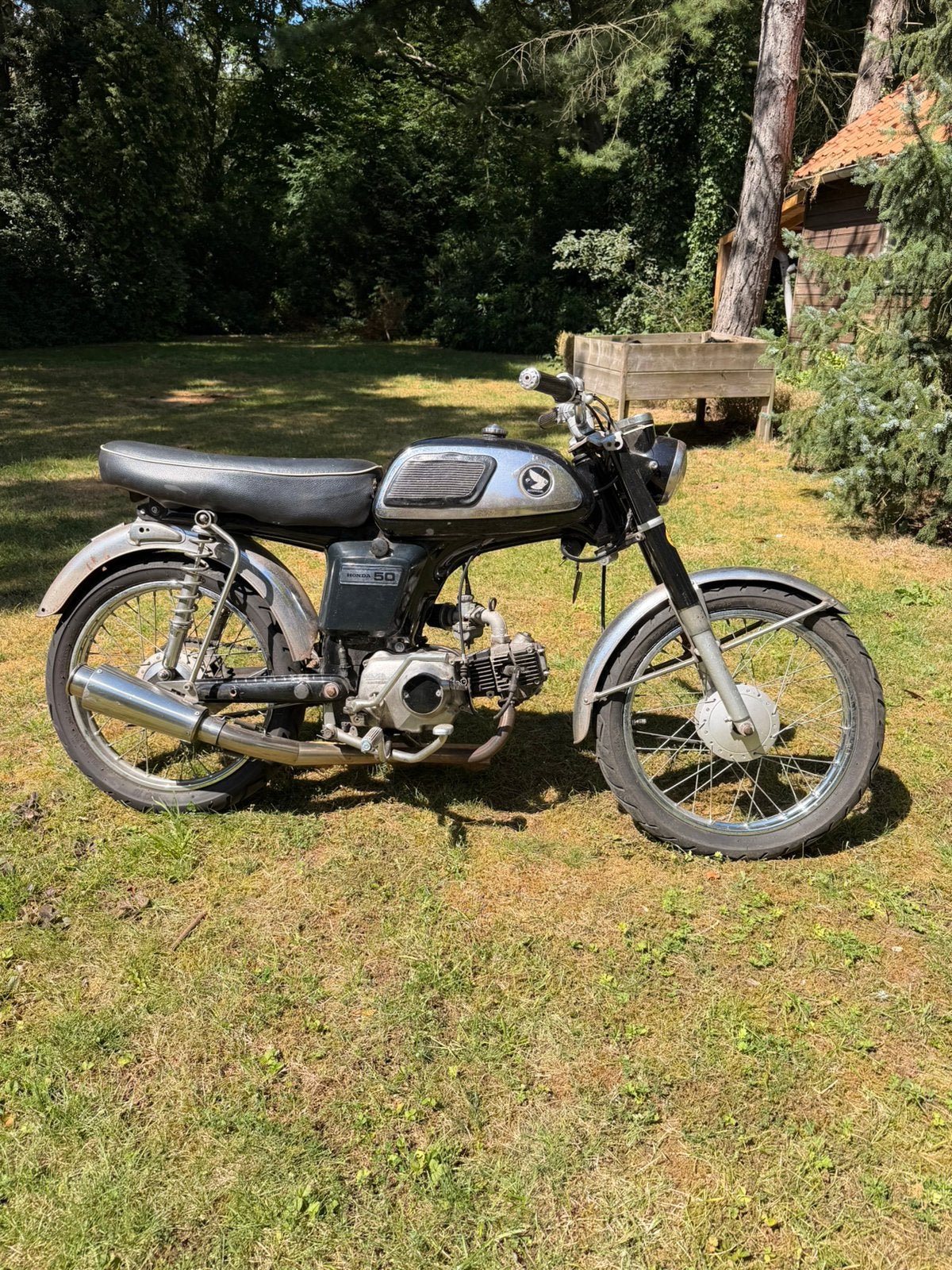 Honda CD50 met SS50 5-bak., Vélos & Vélomoteurs, Cyclomoteurs | Oldtimers & Ancêtres, Autres marques, Enlèvement ou Envoi