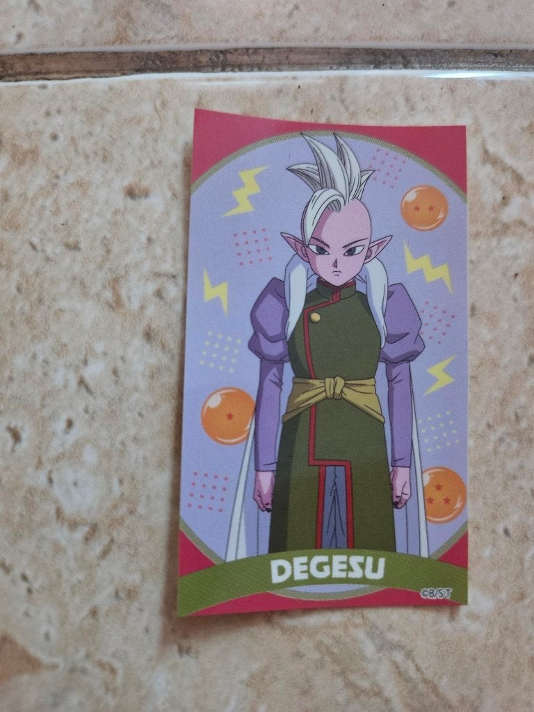 sticker anime dragonball daima Degesu, Ophalen of Verzenden, Zo goed als nieuw, Film, Tv of Omroep