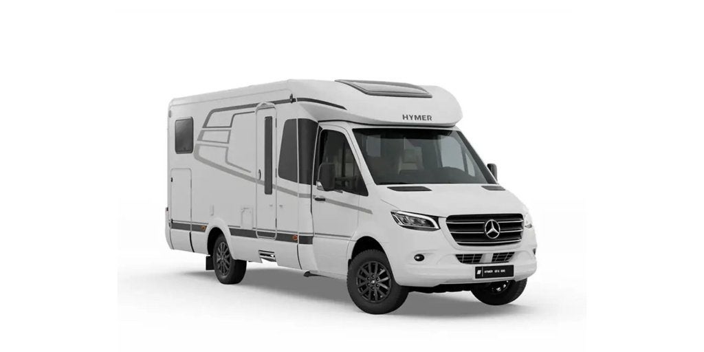 Mercedes Hymer camper - Te huur, Caravans en Kamperen, Mobilhomes, Automaat, 7 tot 8 meter, Bedrijf, Diesel