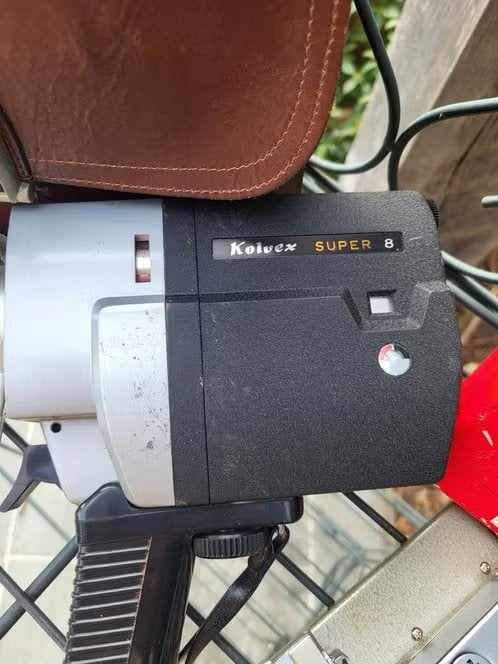 Ensemble de caméras de cinéma Kolvex Super-8 vintage, Collections, Enlèvement ou Envoi, Caméra