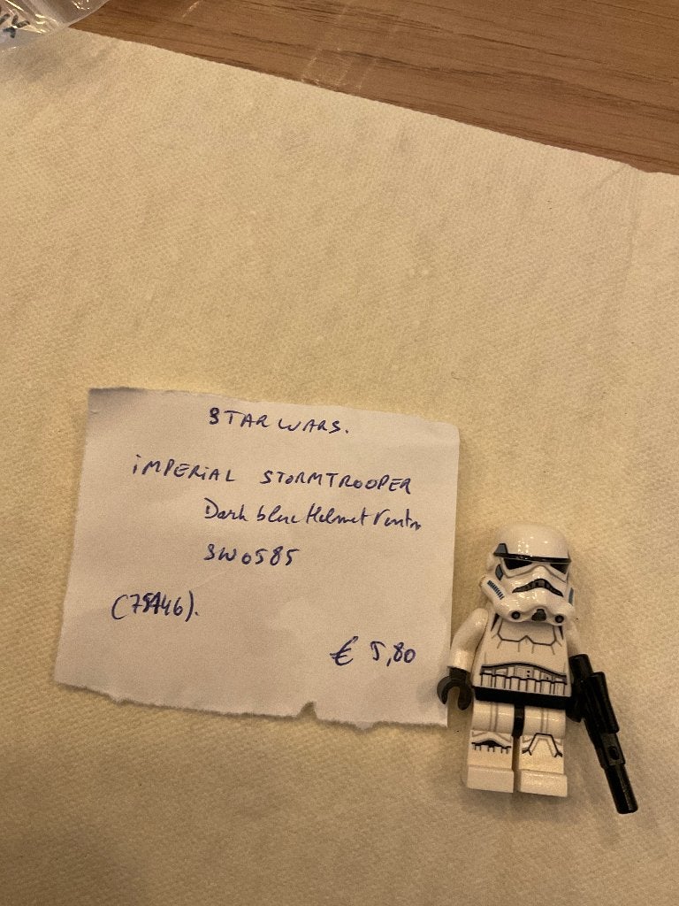 Lego Star Wars Figue SW0585 Imperial Stormtrooper, Lego, Comme neuf, Minifigurine, Star Wars