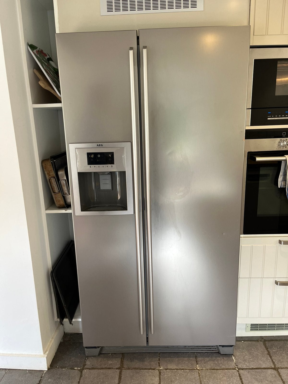 Frigo americain AEG, Electroménager, Enlèvement, Utilisé