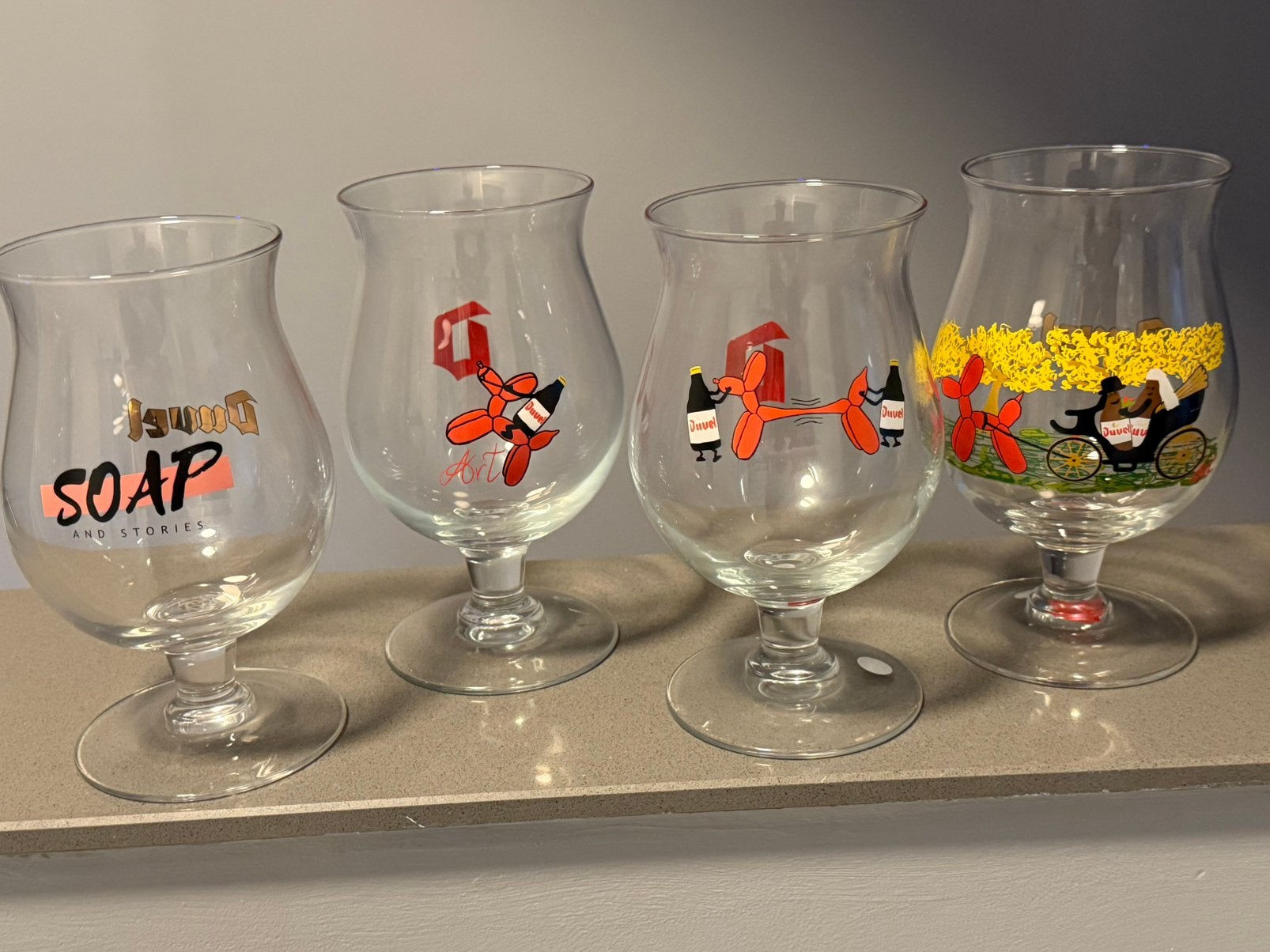 Série de lunettes Duvel Art, Collections, Enlèvement, Neuf