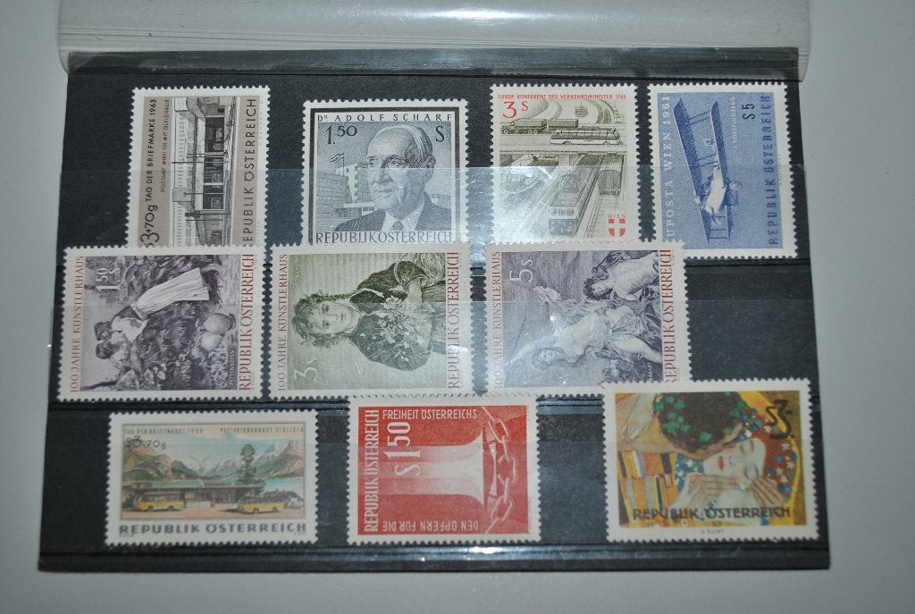 Autriche 1961/64 MNH, Envoi, Non oblitéré