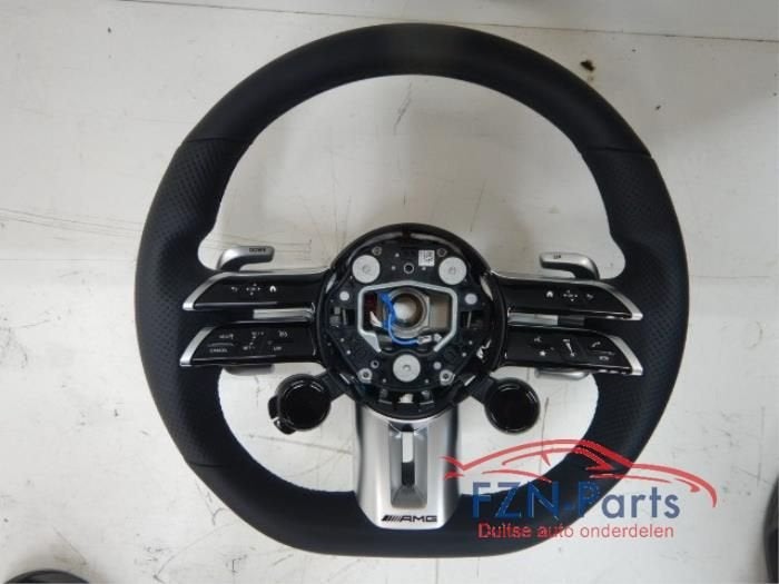 Mercedes-Benz C63 E63 W213 AMG Stuur Leer MF+F1, Ophalen of Verzenden, Gebruikt