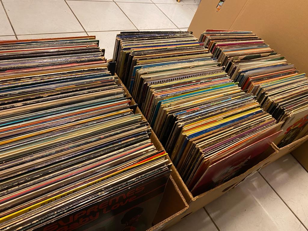 Groot lot pop rock français vinyl, Cd's en Dvd's, Ophalen, Gebruikt