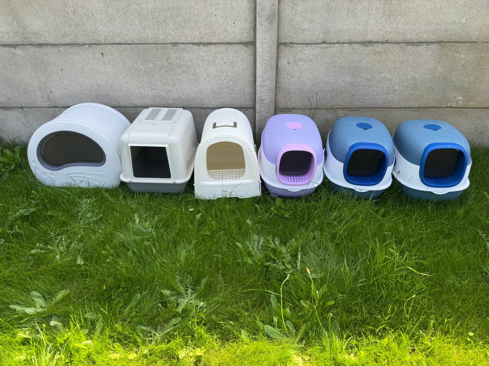 Verschillende kattenbakken, Enlèvement, Comme neuf, Fermé