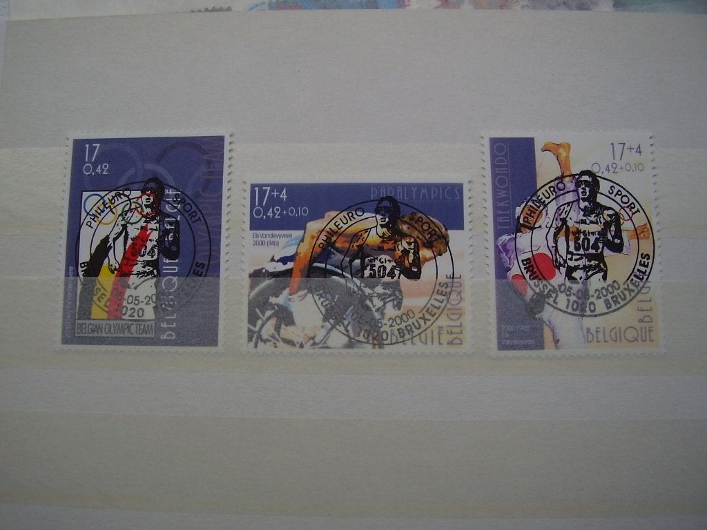 2908/2910 gestempeld - Olympische Spelen - G083, Postzegels en Munten, Ophalen of Verzenden, Gestempeld, Olympische Spelen