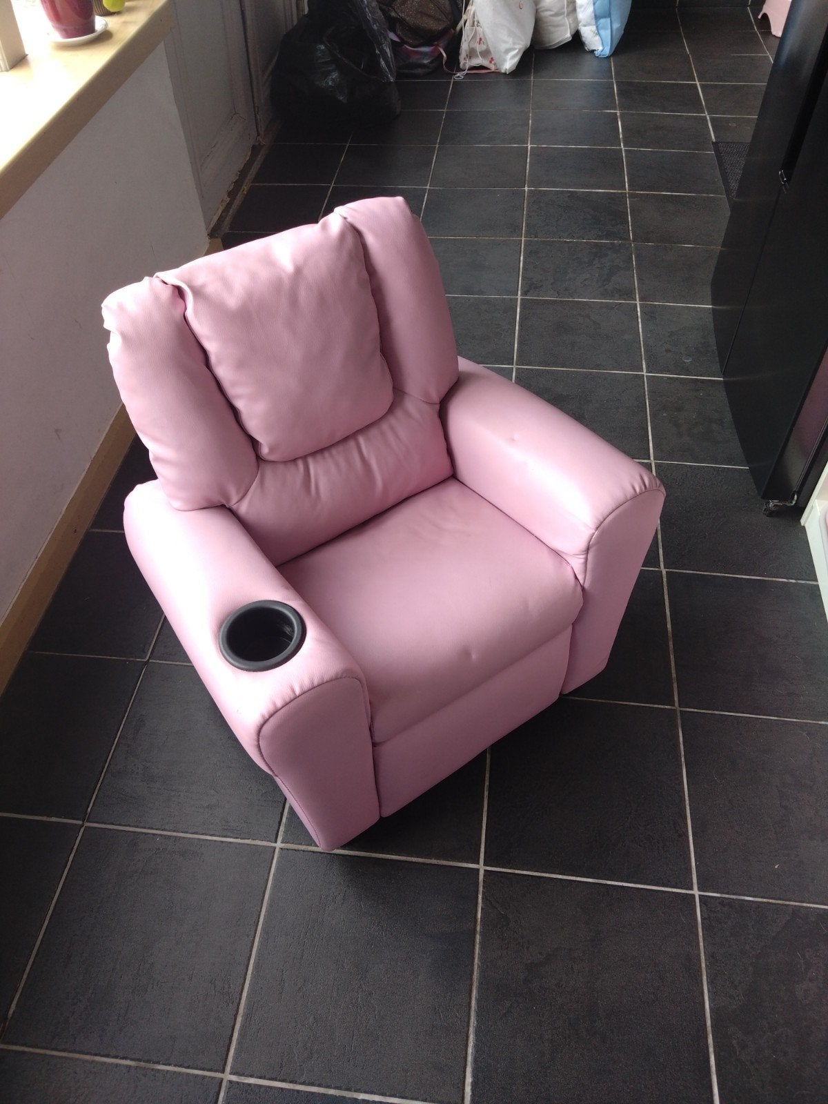 Kinder zetel rose, Ophalen