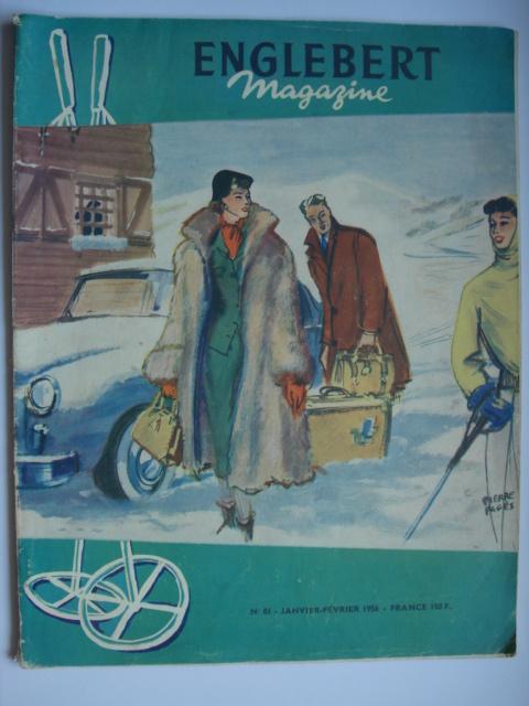 Englebert Magazine N 81 janvier-février 1956, Envoi, Utilisé, Général