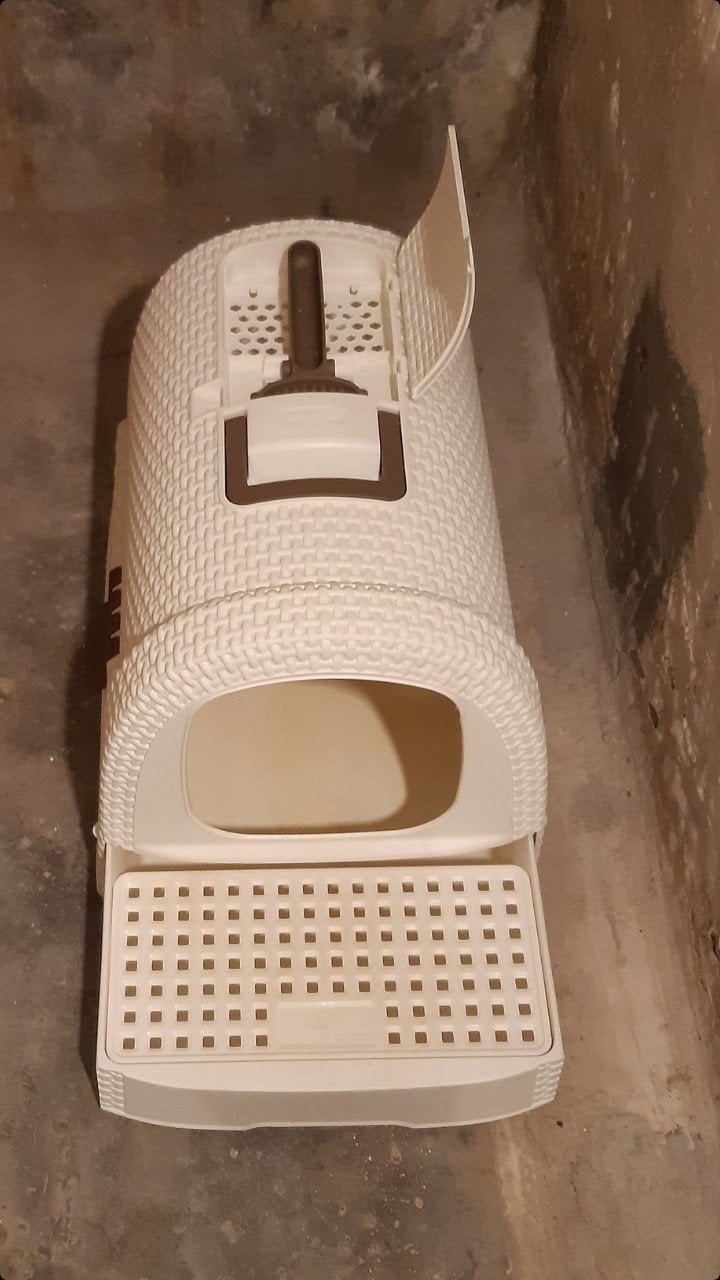 Bac à litière CURVER, Enlèvement