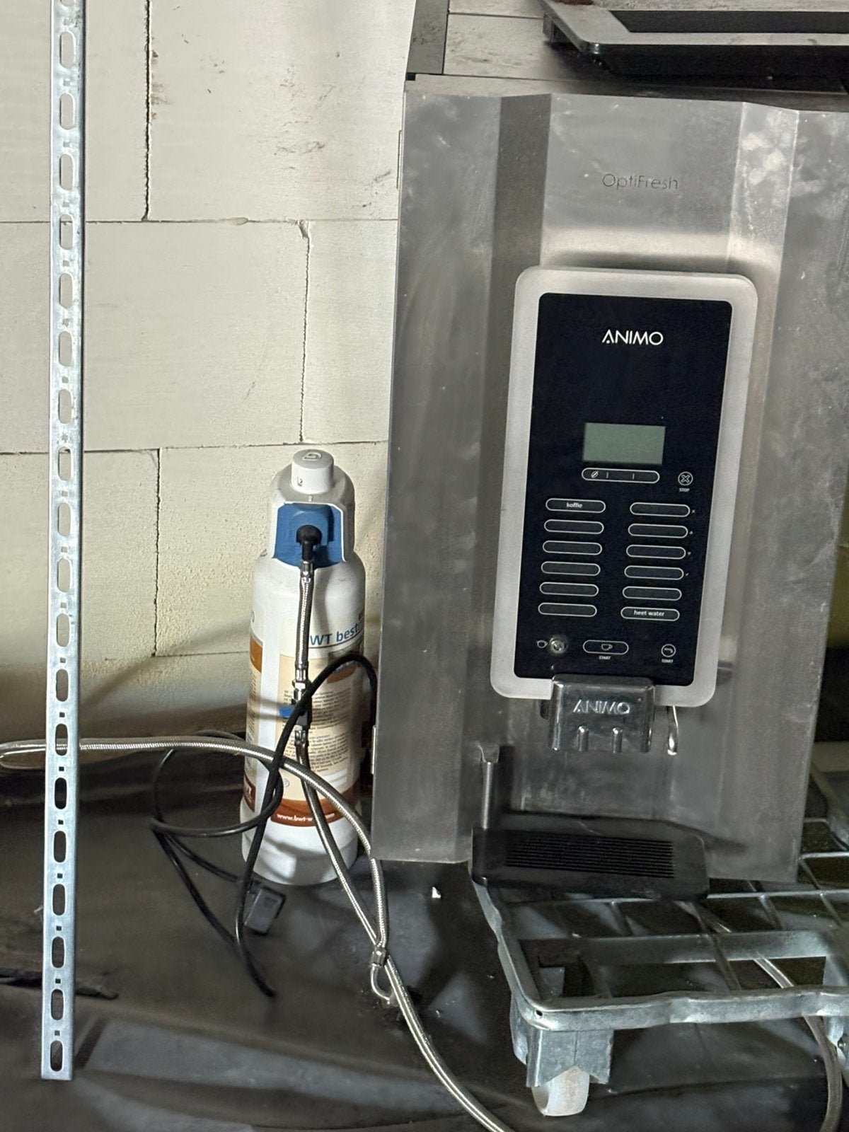 Animo optiefresh koffiemachine, Elektronische apparatuur, Ophalen, Gebruikt, Koffiemachine, Koffiebonen
