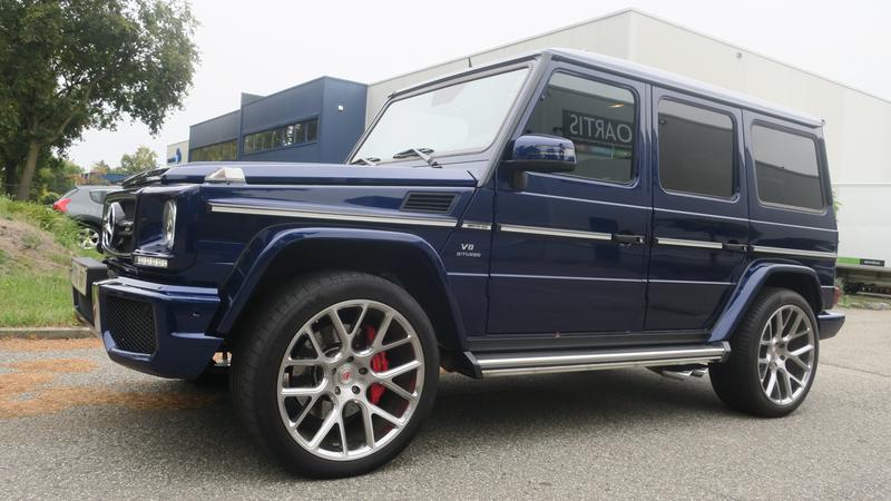 Mercedes-Benz G 63 AMG 400kW 15000km 2015, Auto's, Automaat, Euro 5, Gebruikt, Blauw