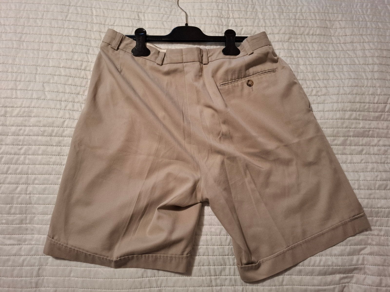Klassieke korte heren broek / sjort beige, Ophalen of Verzenden, Gedragen, Beige, Canda