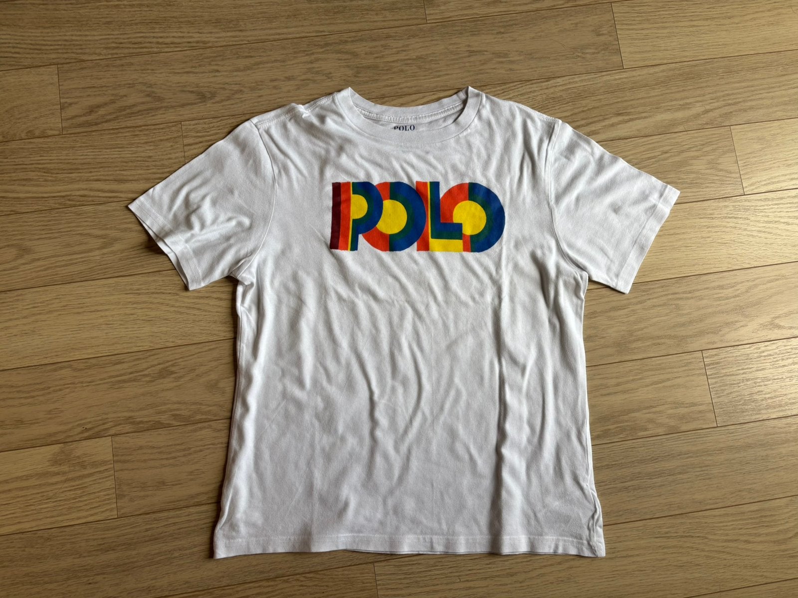 Witte t shirt Polo Ralph Lauren, Kleding | Heren, Verzenden, Gedragen, Maat 52/54 (L), Wit