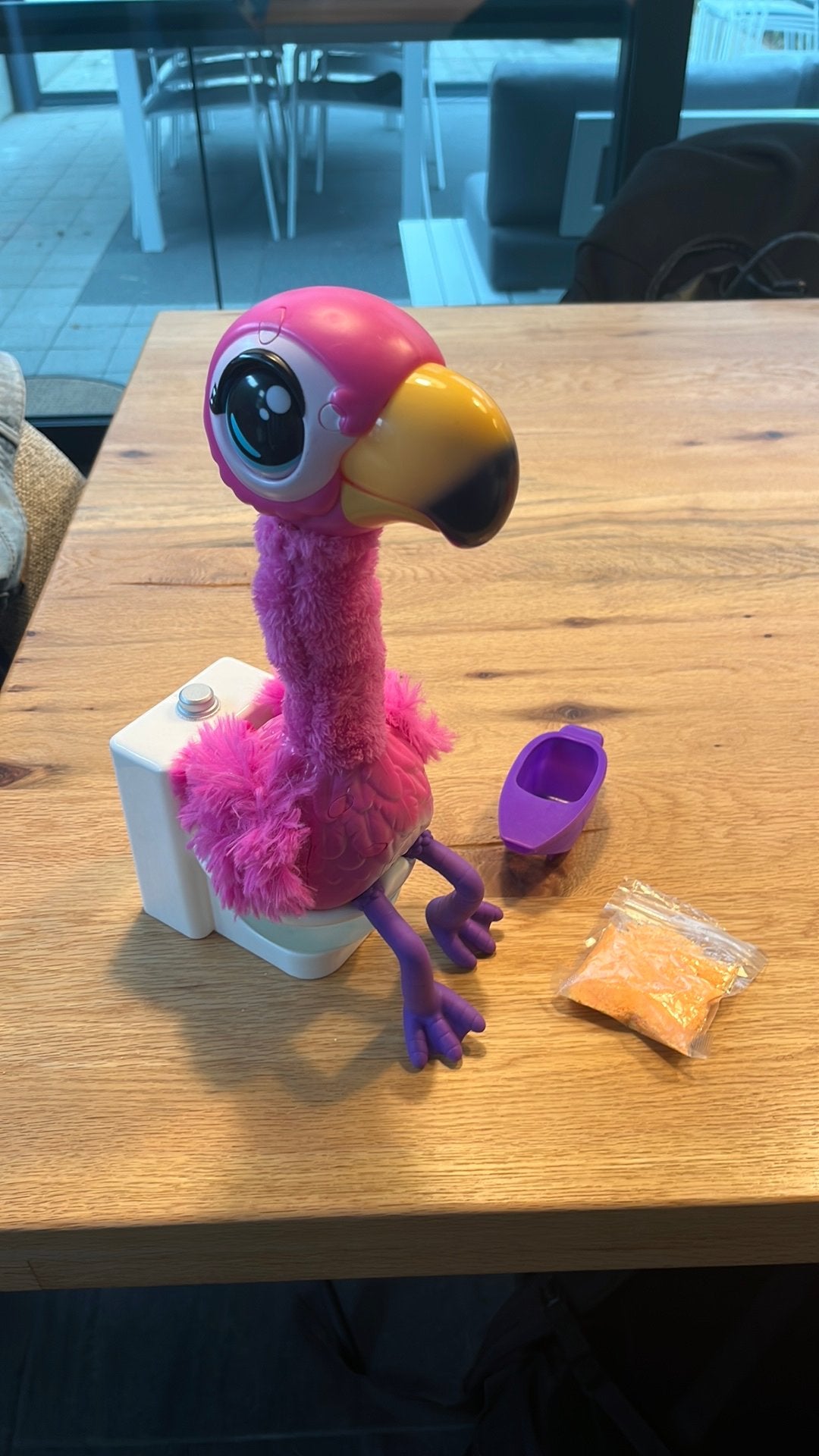 Little Live Pets GattoGo Flamingo, Kinderen en Baby's, Ophalen, Zo goed als nieuw, Met geluid