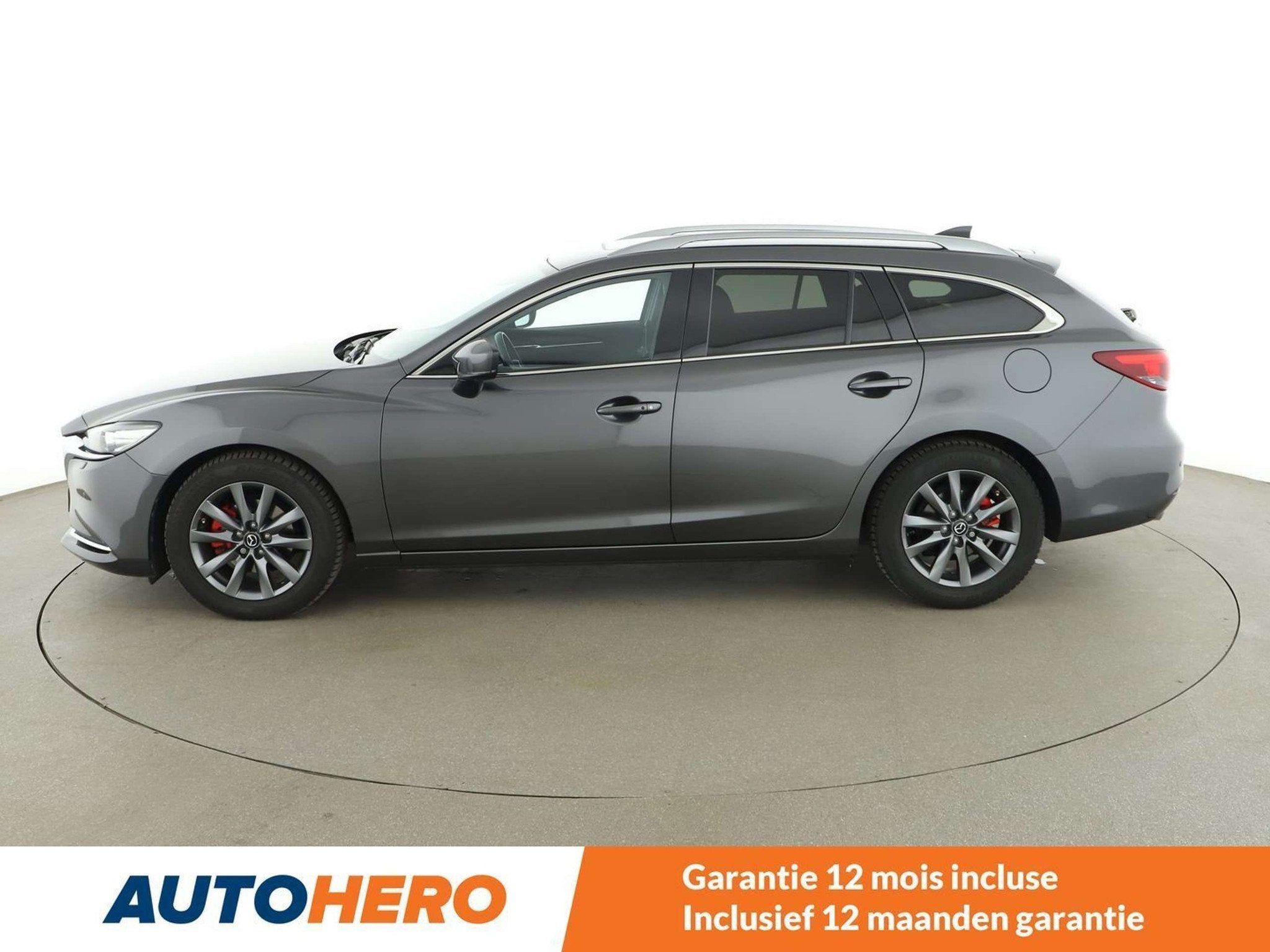 Mazda 6 2.5 Exclusive-Line (bj 2019, automaat), Auto's, Mazda, Leder, 5 deurs, 172 g/km, Adaptive Cruise Control