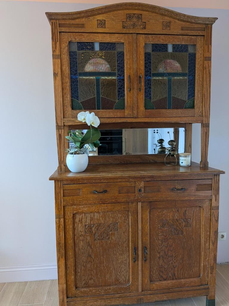 Buffetkast met brandglas, Enlèvement