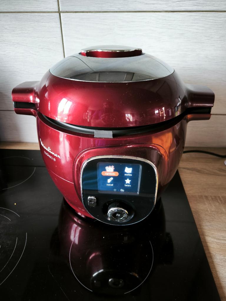 MOULINEX CE85B510 Multicuiseur intelligent COOKEO+ RED 6 L, Enlèvement, Utilisé