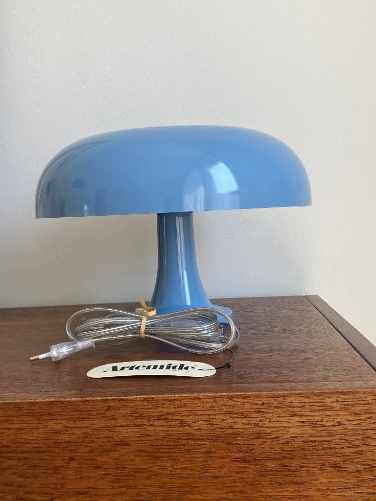 Artemide Nessino Tafellamp Lichtblauw Special Edition, Huis en Inrichting, Ophalen, Nieuw, Kunststof, Minder dan 50 cm