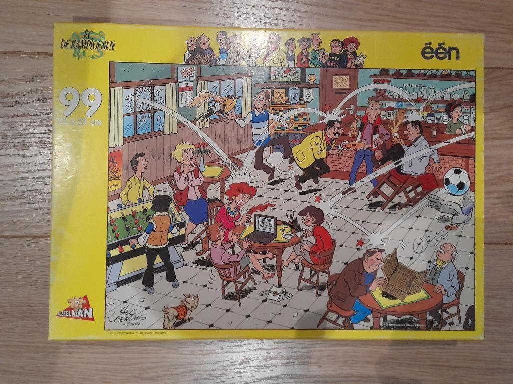 Puzzel FC De Kampioenen (99 stuks), Ophalen, Meer dan 50 stukjes, Zo goed als nieuw, 6 jaar of ouder