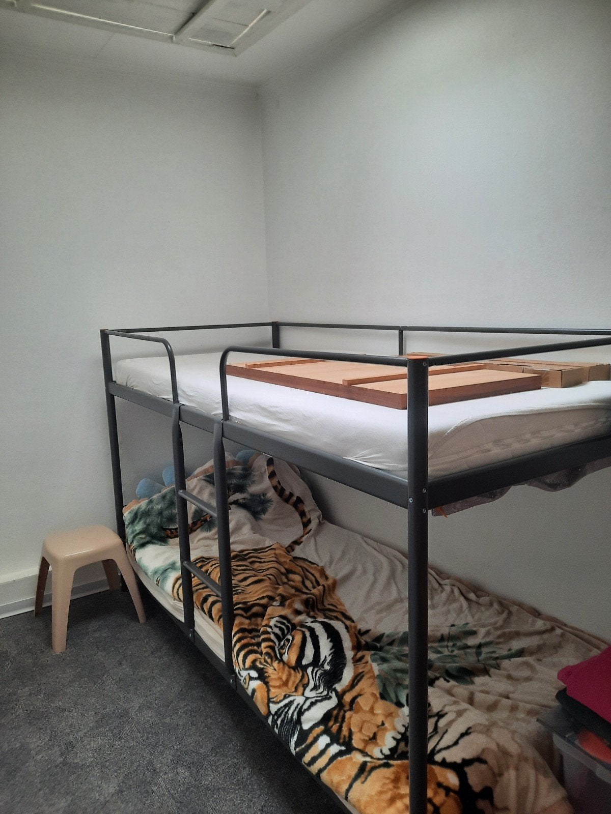 Metalen stapelbed, Ophalen, Stapelbed