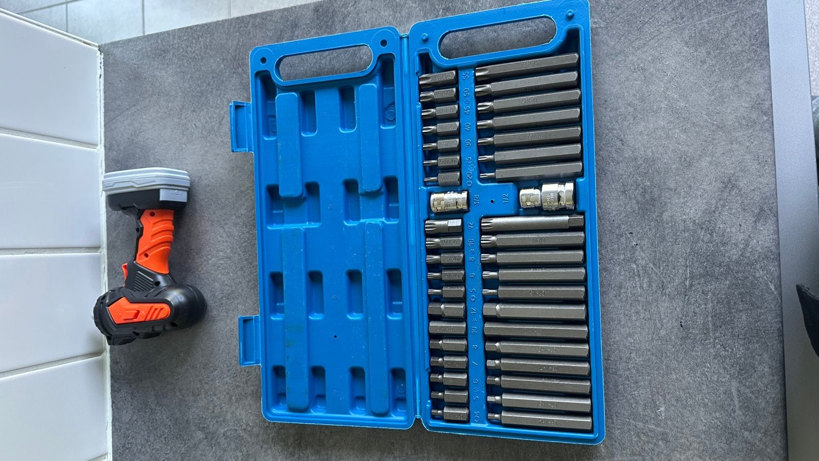 inbus,torx ,spline (12 kant) bitsen set nieuw, Ophalen of Verzenden, Nieuw