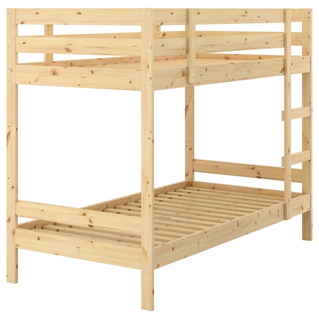 IKEA stapelbed, Huis en Inrichting, Ophalen, Gebruikt, 90 cm, Tweepersoons