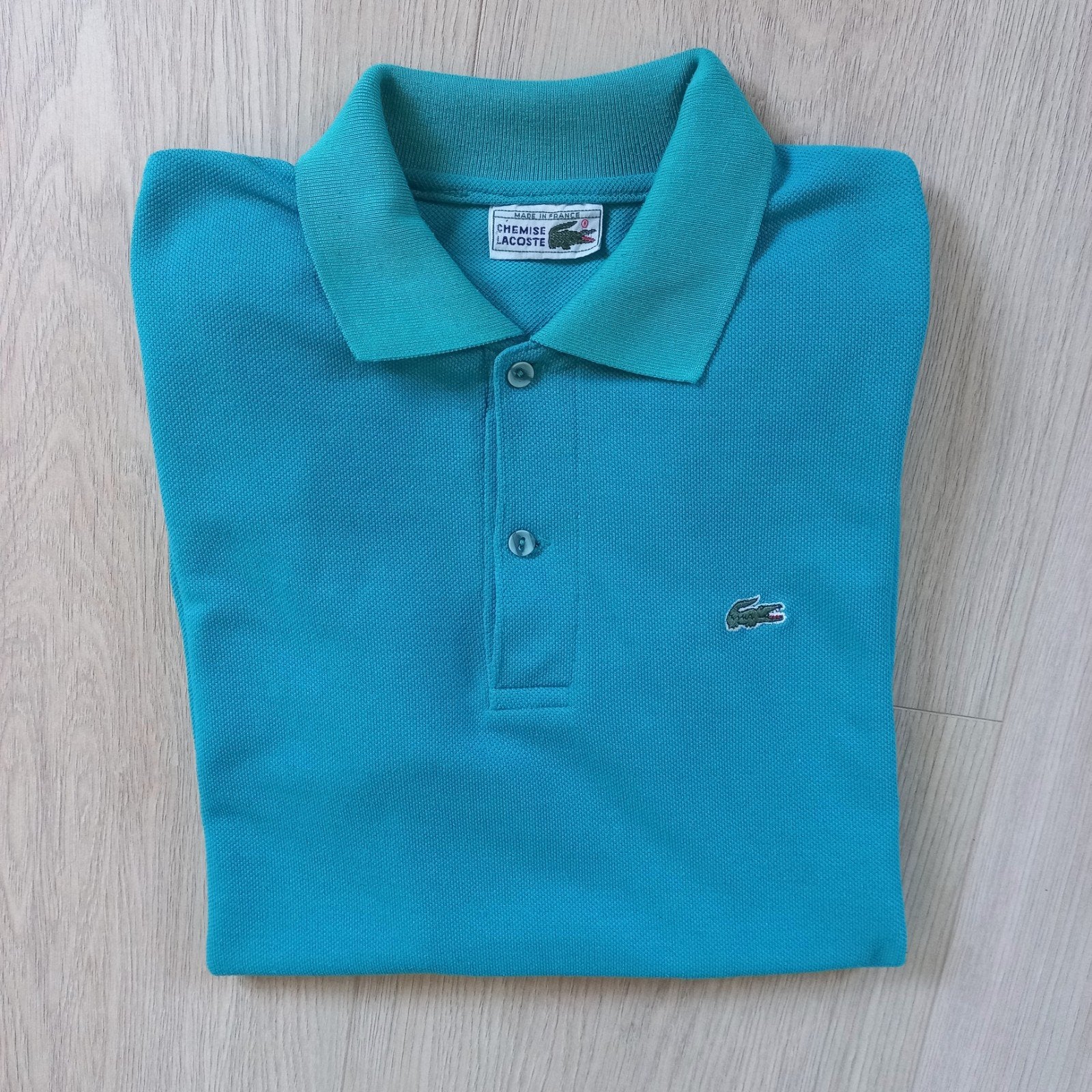 Polo Lacoste élégant des années 80, taille XL, Enlèvement ou Envoi, Autres couleurs, Lacoste, Taille 56/58 (XL)
